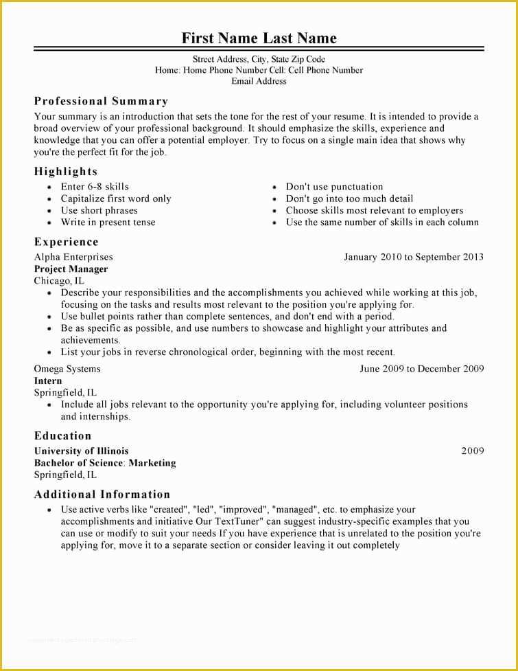 Free Printable Professional Resume Templates Of Free Resumes Templates to Download Resume Template Word