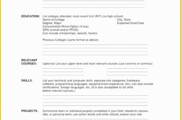 Free Printable Professional Resume Templates Of Resume and Template Extraordinary Free Printable Resume