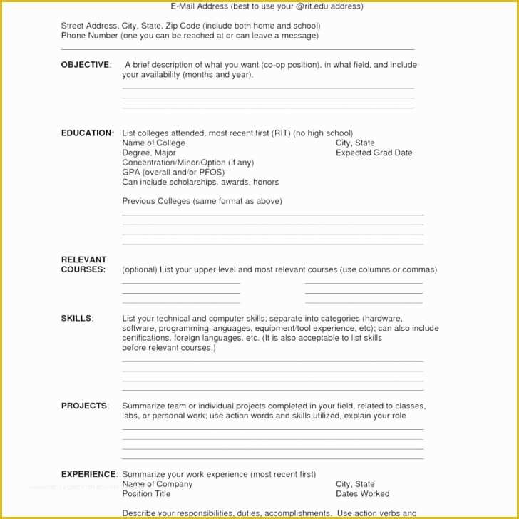 Free Printable Professional Resume Templates Of Resume and Template Extraordinary Free Printable Resume