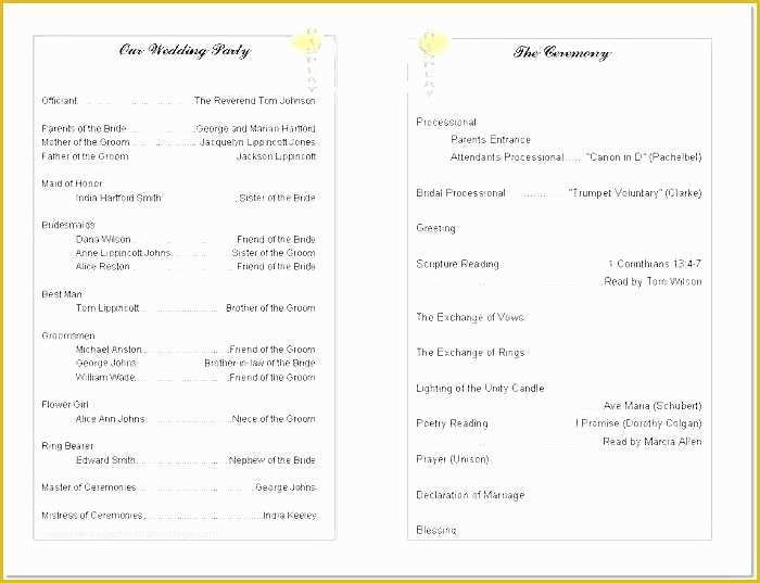 Free Printable Program Templates for Church Of Church Program Template Free Church Program Template Free