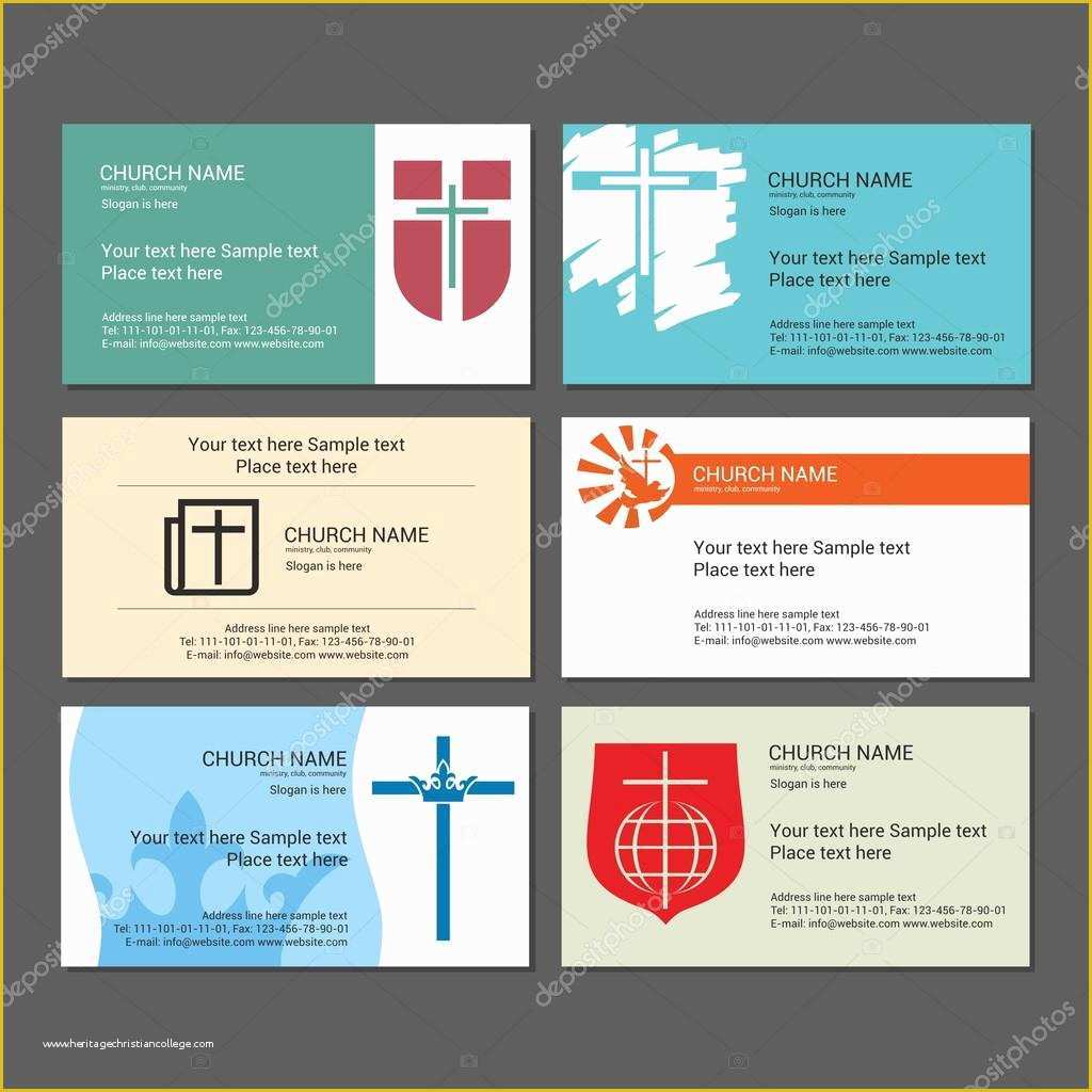 Free Printable Religious Business Card Templates Of Christian Buisness Cards Christian Church Religious Print