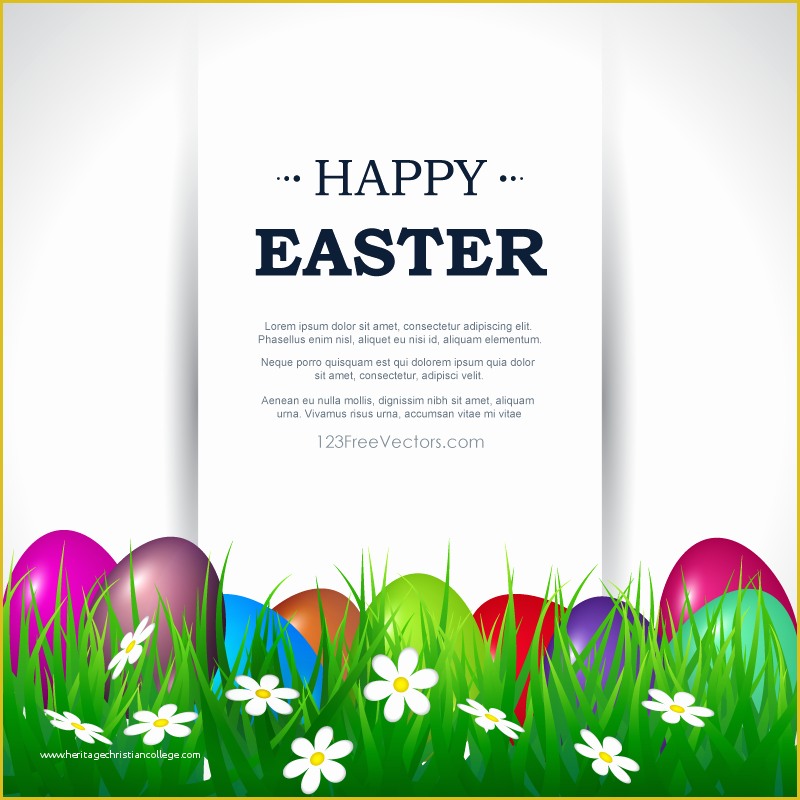 Free Printable Religious Business Card Templates Of Happy Easter Card Template Free