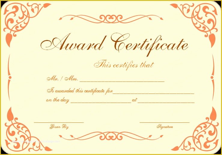 Free Printable Religious Business Card Templates Of New Pdf Award Certificate Template