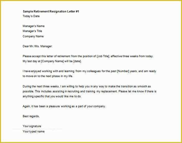 Free Printable Resignation Letter Template Of Resignation Letter Template 17 Free Word Pdf format