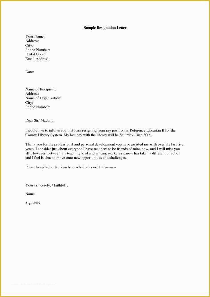 Free Printable Resignation Templates Of Best 25 Resignation Letter Ideas On Pinterest