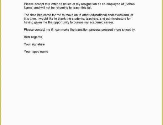 Free Printable Resignation Templates Of How to Write A Resignation Letter Template Free Word