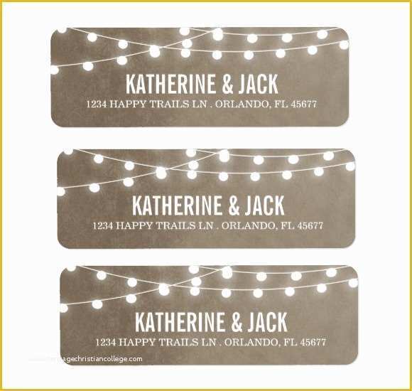 Free Printable Return Address Labels Templates Of 10 Return Address Label Templates – Samples Examples