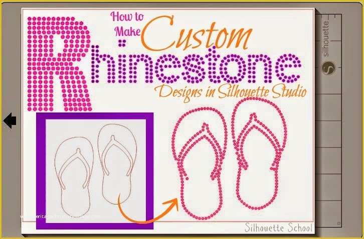 Free Printable Rhinestone Templates Of How to Make Custom Rhinestone Designs In Silhouette Studio