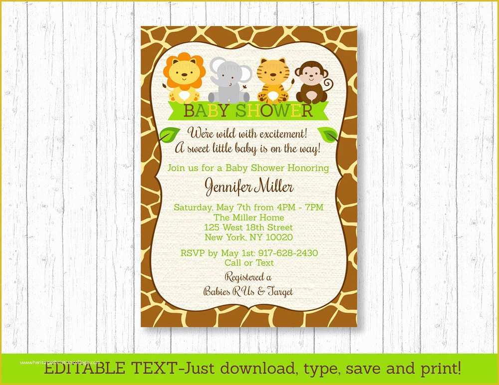 free-printable-safari-baby-shower-invitation-templates-of-cute-jungle