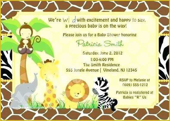 Free Printable Safari Baby Shower Invitation Templates Of Zoo Invitation Template Image 0 Zoo Birthday Party