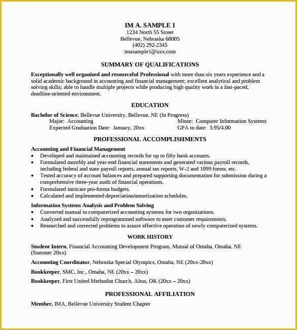 Free Printable Sample Resume Templates Of 10 Professional Resume Templates – Free Samples Examples