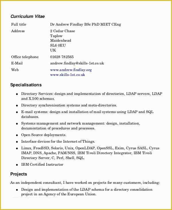 Free Printable Sample Resume Templates Of Printable Resume Template 35 Free Word Pdf Documents