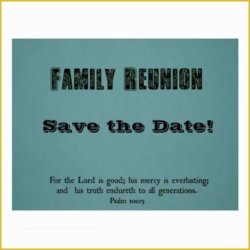 Free Printable Save the Date Family Reunion Templates Of Family Reunion Save the Date Postcard