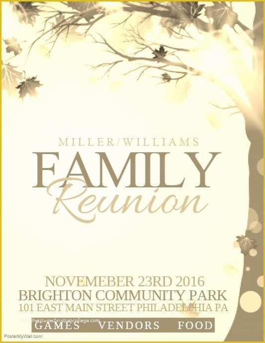 Free Printable Save the Date Family Reunion Templates Of Family Reunion Template