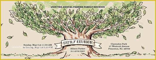 Free Printable Save the Date Family Reunion Templates Of Free Family Gathering Line Invitations