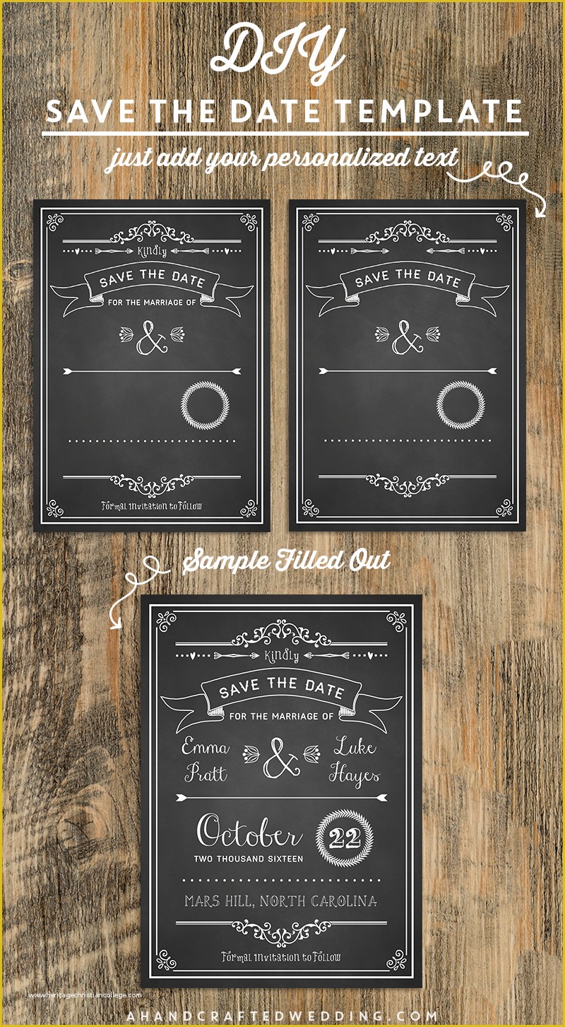 Free Printable Save the Date Invitation Templates Of 7 Best Of Diy Save the Date Template Halloween
