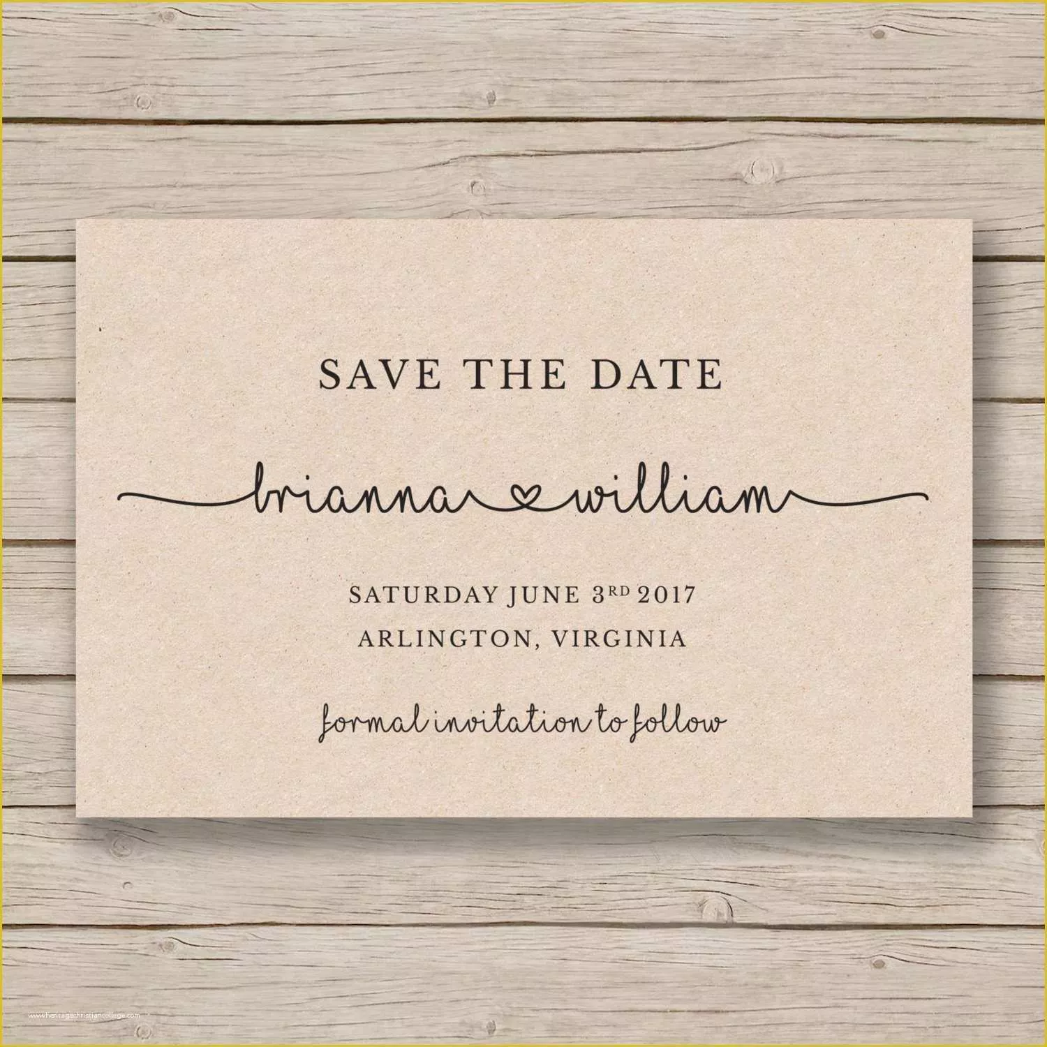 Free Printable Save The Date Templates