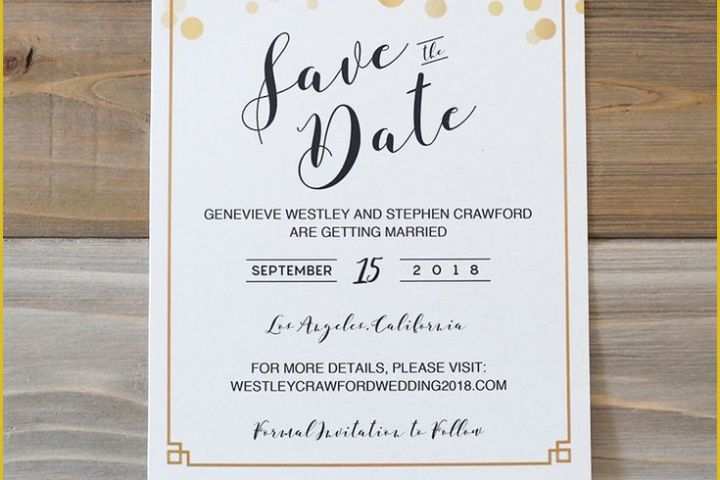 Free Printable Save the Date Templates Of 17 Best Images About Diy Wedding Projects &amp; Tutorials On