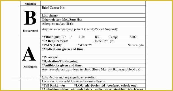 Free Printable Sbar Template Of Sbar Cheat Sheet to Pin On Pinterest Pinsdaddy