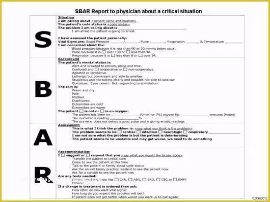 Free Printable Sbar Template Of Sbar to Pin On Pinterest Pinsdaddy