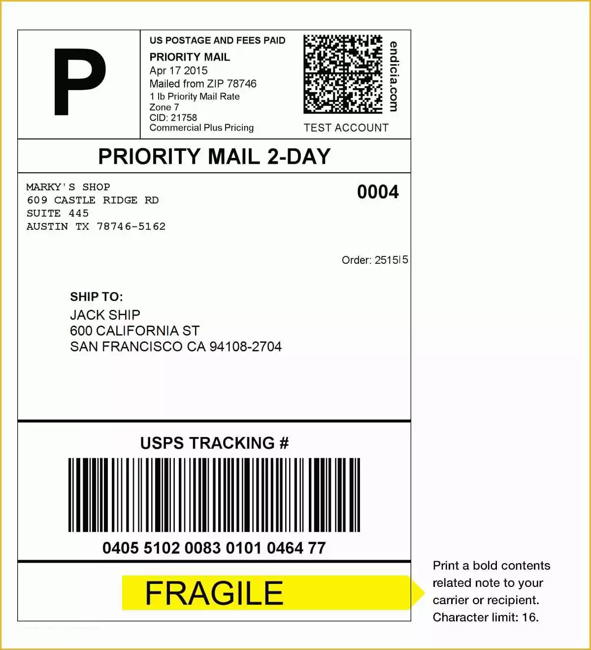 Free Printable Shipping Label Template Of How to Customize Usps