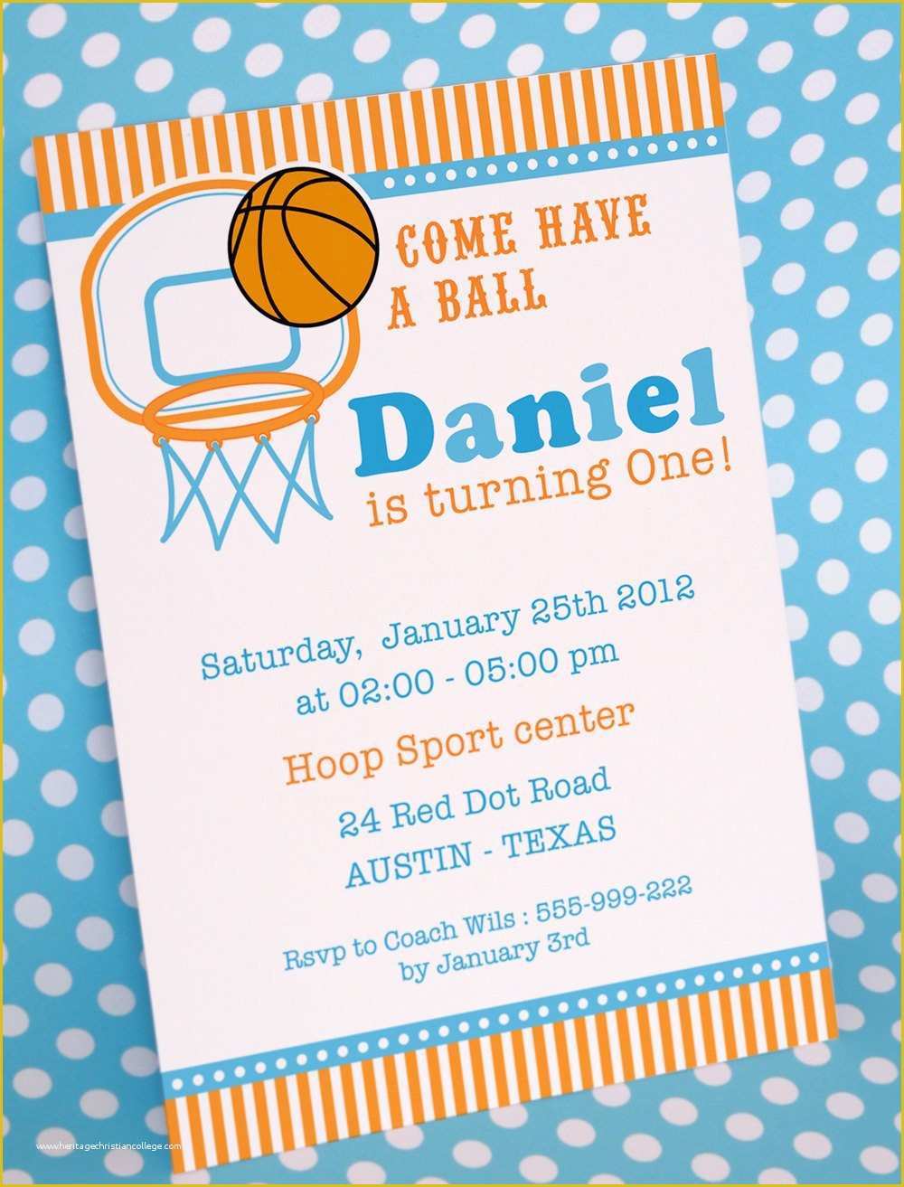 Free Printable Sports Birthday Invitation Templates Of Basketball Birthday Invitation