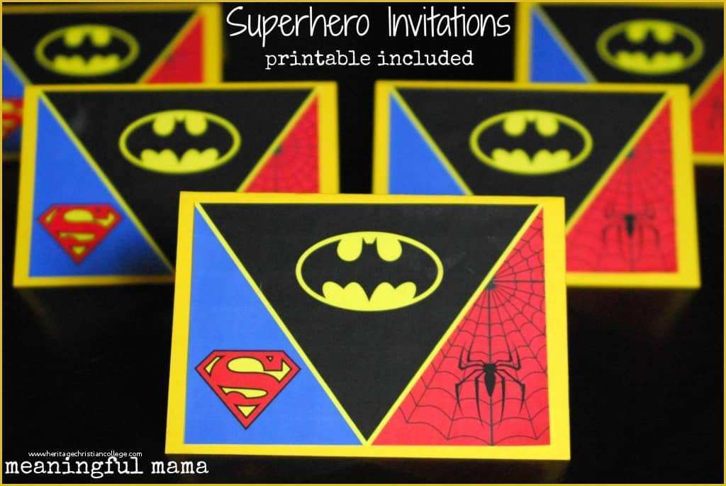 Free Printable Superhero Birthday Invitation Templates Of How to Create A Superhero Backdrop