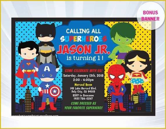 Free Printable Superhero Birthday Invitation Templates Of Superhero Invitation Superhero Invitation Templates