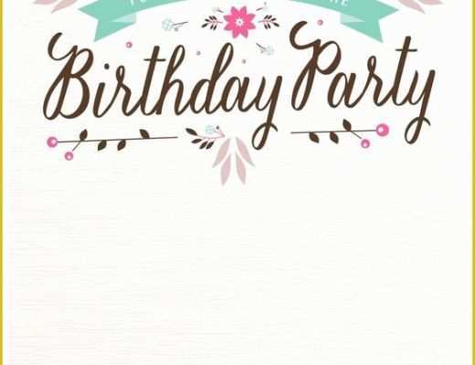 Free Printable Surprise Birthday Invitations Template Of Best 25 Birthday Invitation Templates Ideas On Pinterest