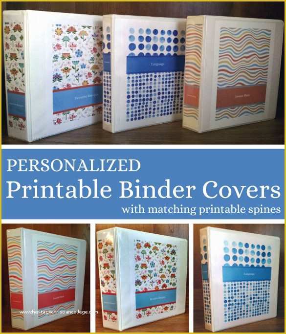 Free Printable Templates for Binders Of Binder Cover 27 Free Printable Word Pdf Jpg Psd