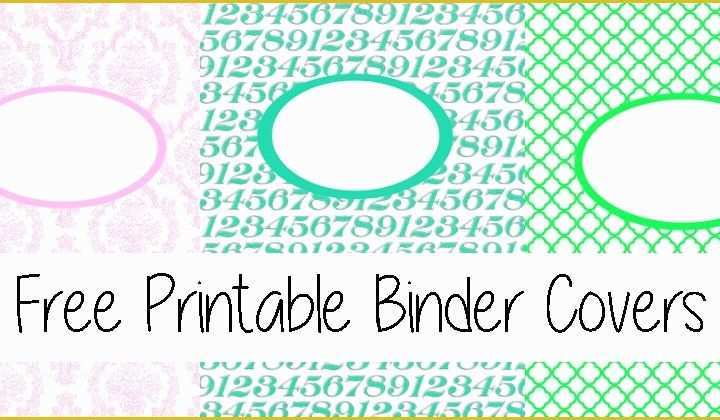 Free Printable Templates for Binders Of Free Printable Binder Covers