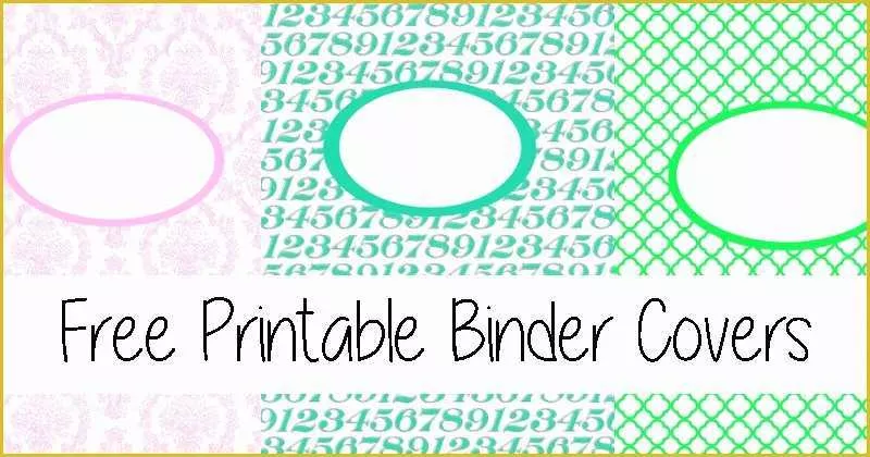 Free Printable Templates for Binders Of Free Printable Binder Covers