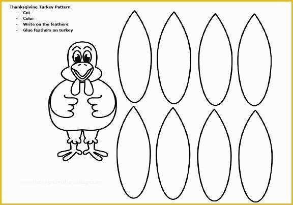 Free Printable Thanksgiving Hat Templates Of A Printable Thanksgiving Turkey Pattern