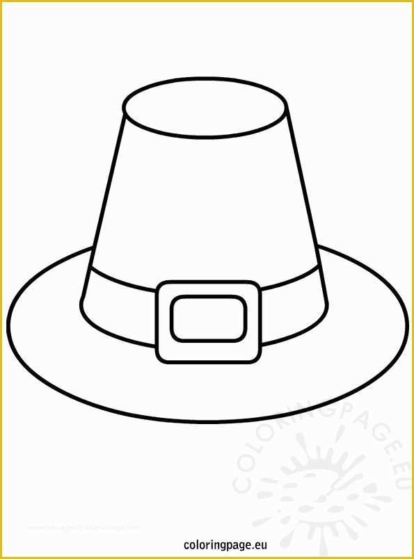 Free Printable Thanksgiving Hat Templates Of Pilgrim Hat Template