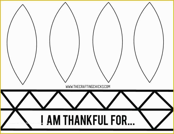 Free Printable Thanksgiving Hat Templates Of Thankful Feathers Hat