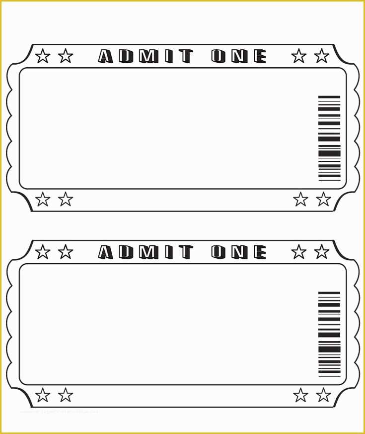 Free Printable Ticket Invitation Templates Of 25 Best Ideas About Ticket Template On Pinterest