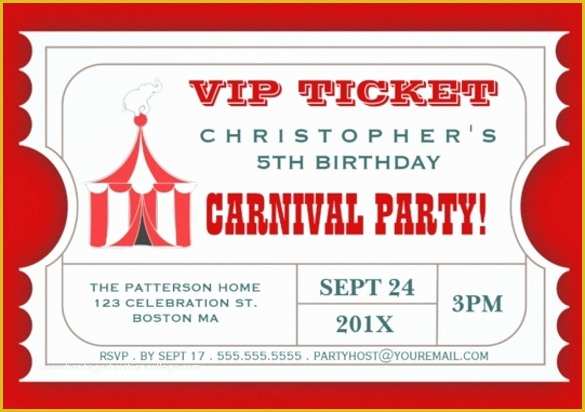 Free Printable Ticket Invitation Templates Of Free Printable Ticket Invitations Cobypic