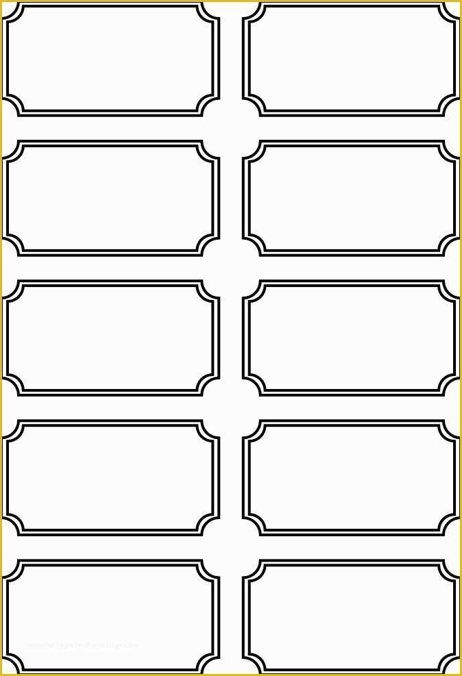 Free Printable Ticket Template Of 5 Best Of Printable Door Prize Tickets Sheets