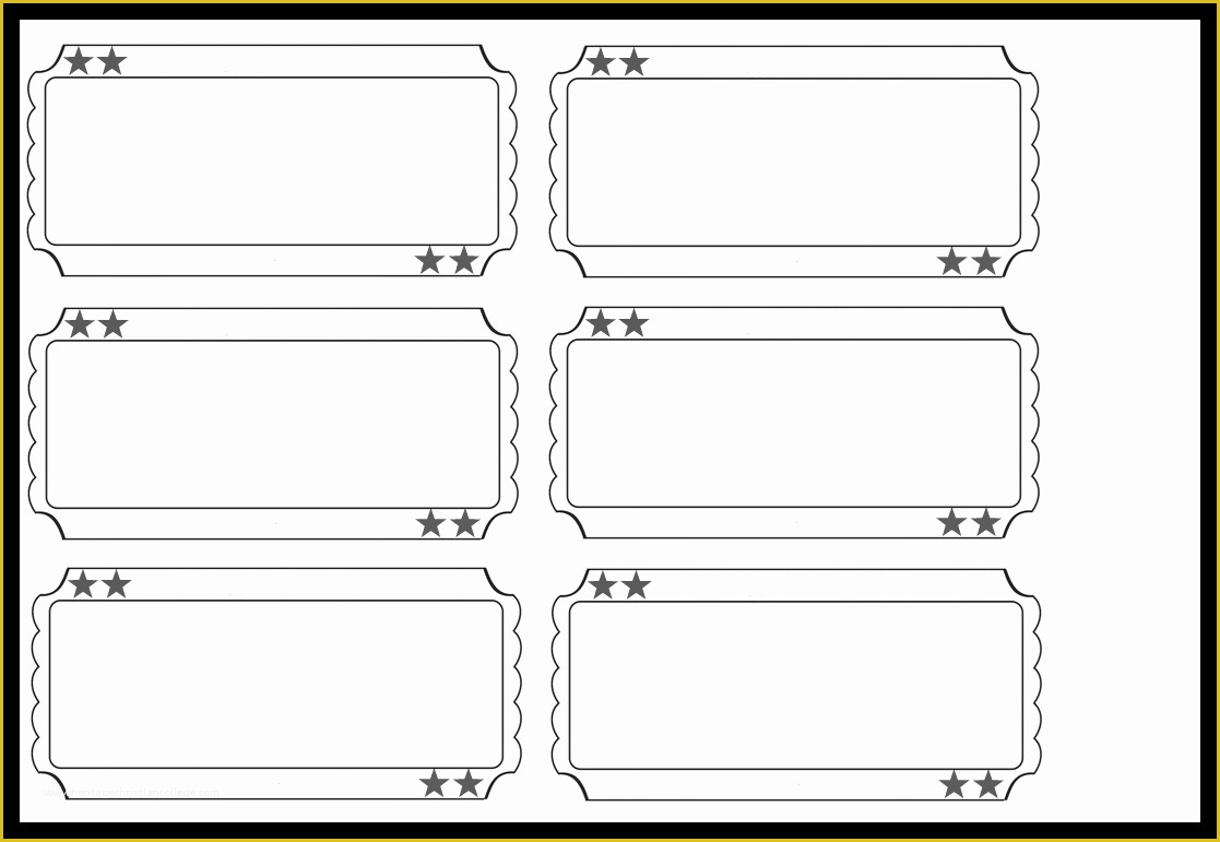 Free Printable Ticket Template Of Admit E Template Example Mughals