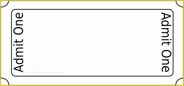 47 Free Printable Ticket Template