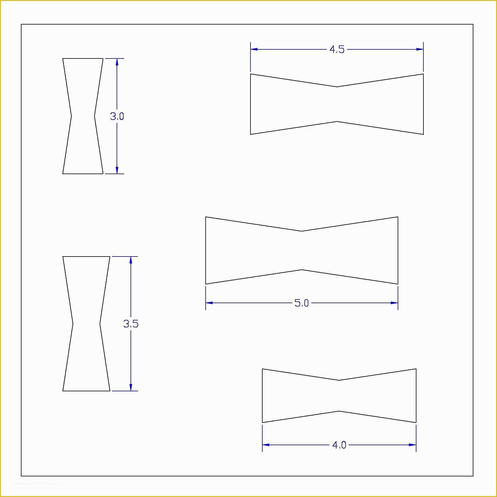 Free Printable Tie Template Of 7 Best Of Cheer Bow Template Printable Free