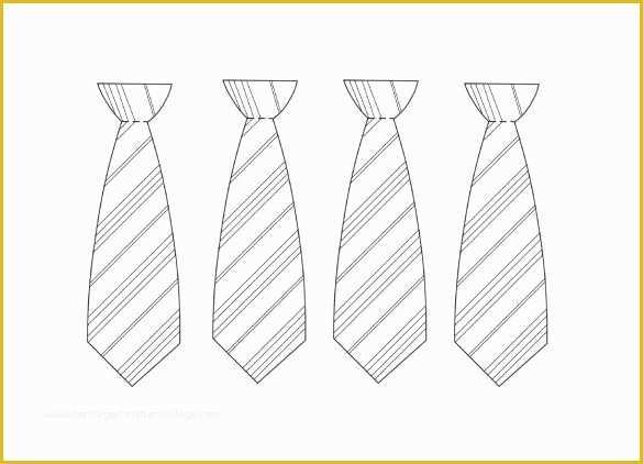 Free Printable Tie Template Of 9 Printable Tie Templates Doc Pdf