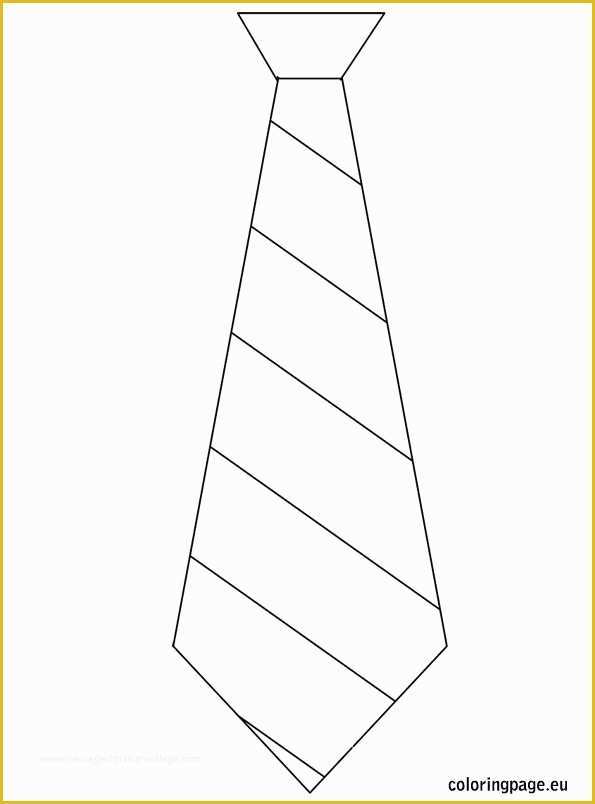 57 Free Printable Tie Template