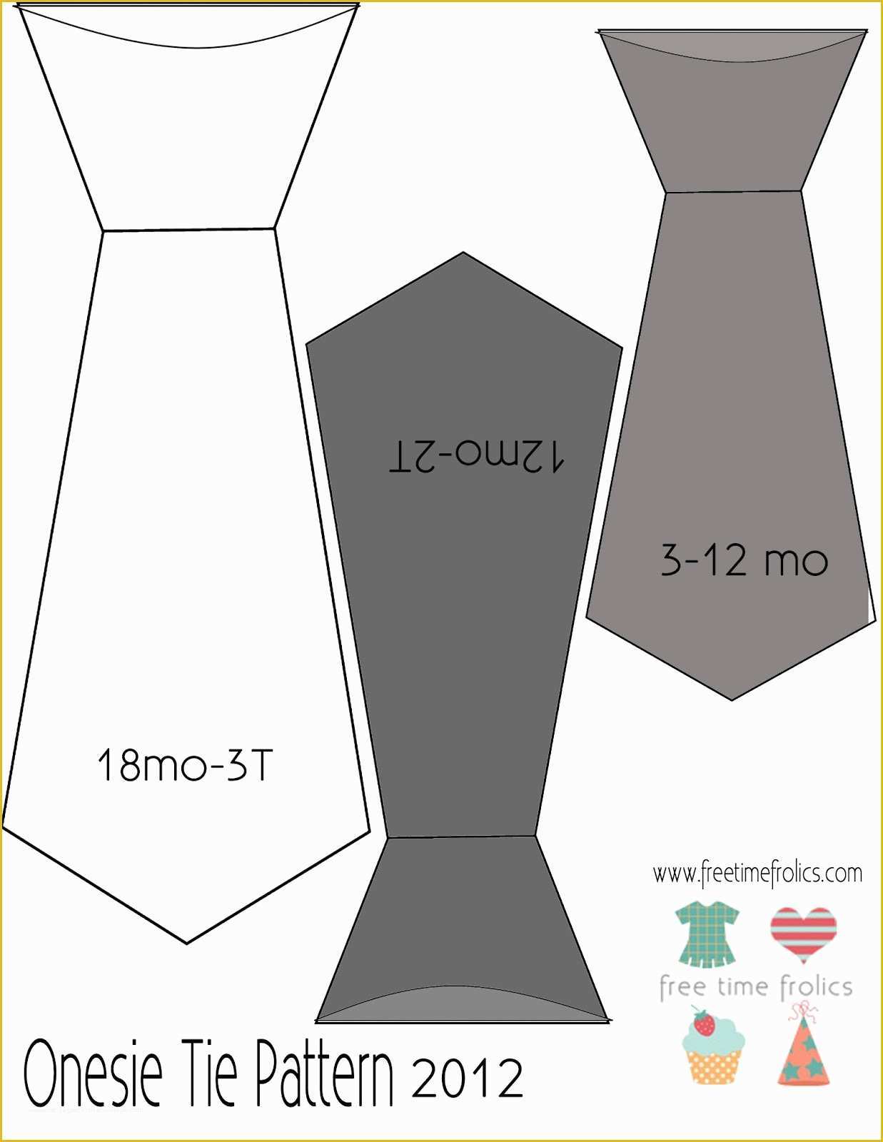 Free Printable Tie Template Of Page Not Found