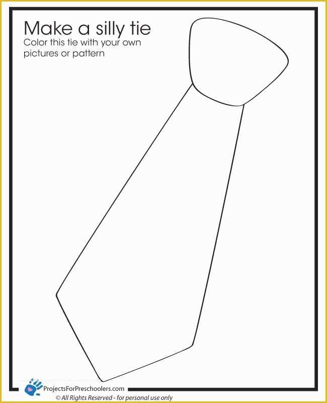 Free Printable Tie Template Of Pinterest • the World’s Catalog Of Ideas