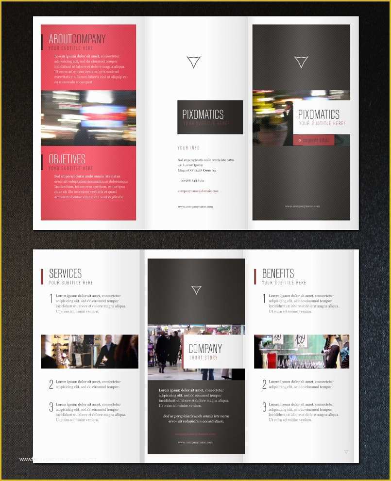 Free Printable Tri Fold Brochure Templates Of 18 Best Free & Premium Brochure Templates