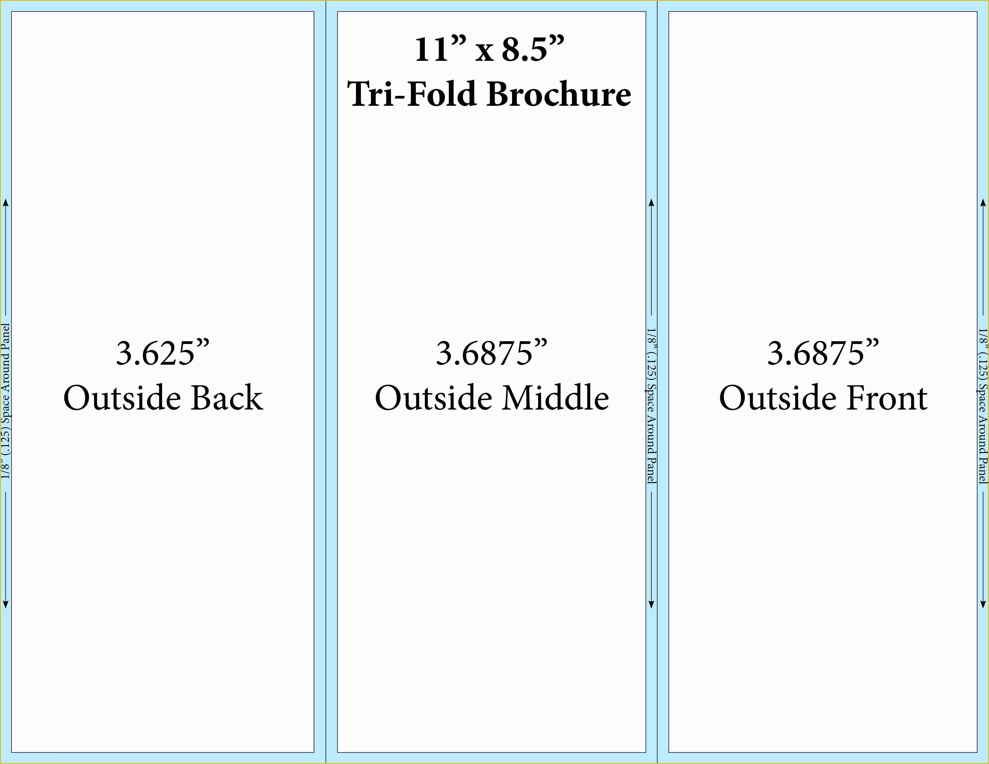 Free Printable Tri Fold Brochure Templates Of Free Printable Tri Fold Brochure Templates