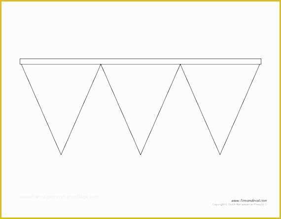 Free Printable Triangle Banner Template Of 10 Free Printable Bunting Template Sampletemplatess