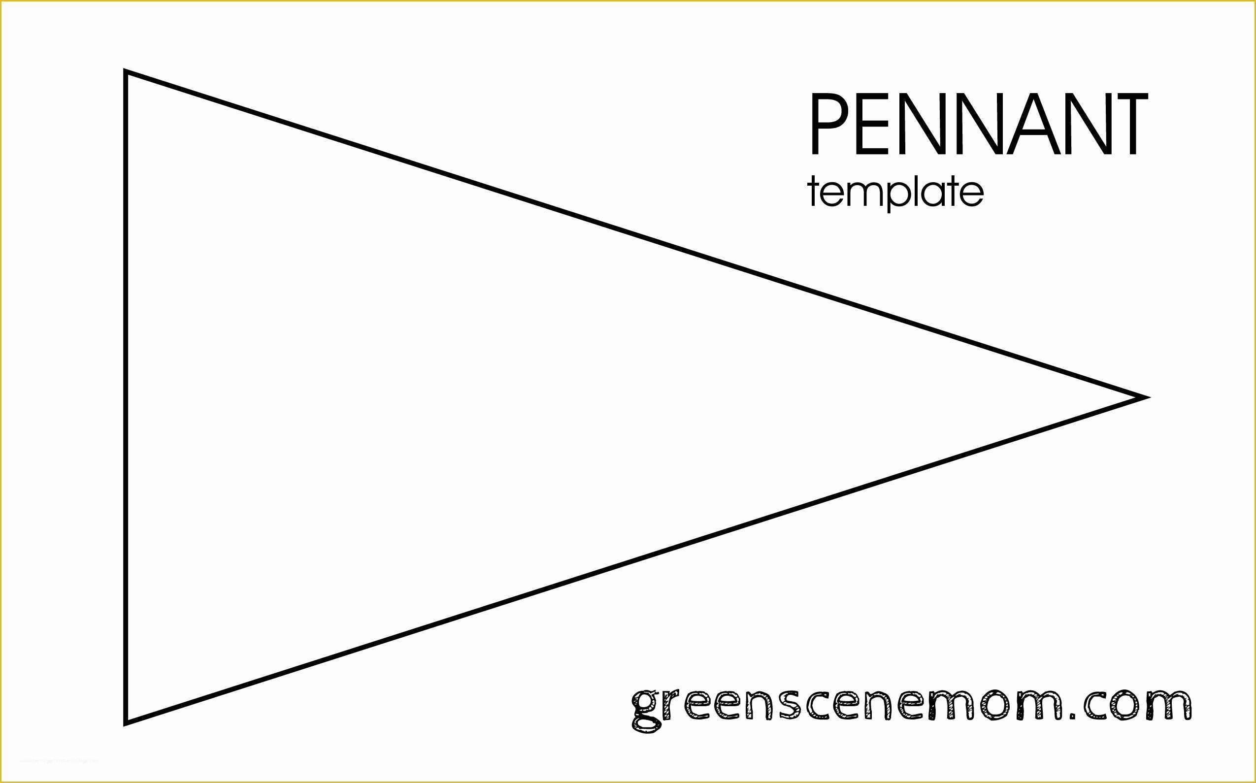 Free Printable Triangle Banner Template Of Free Pennant Banner Template Free Printable Triangle Banner Template Of Free Pennant Banner Template