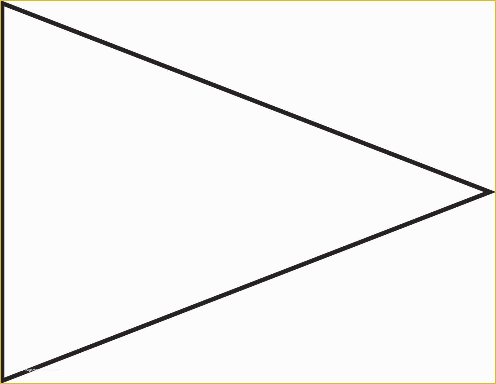 Free Printable Triangle Banner Template Of Pennant Banner Templates Free Clipart Best